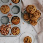 Group of Banana Nut Muffins