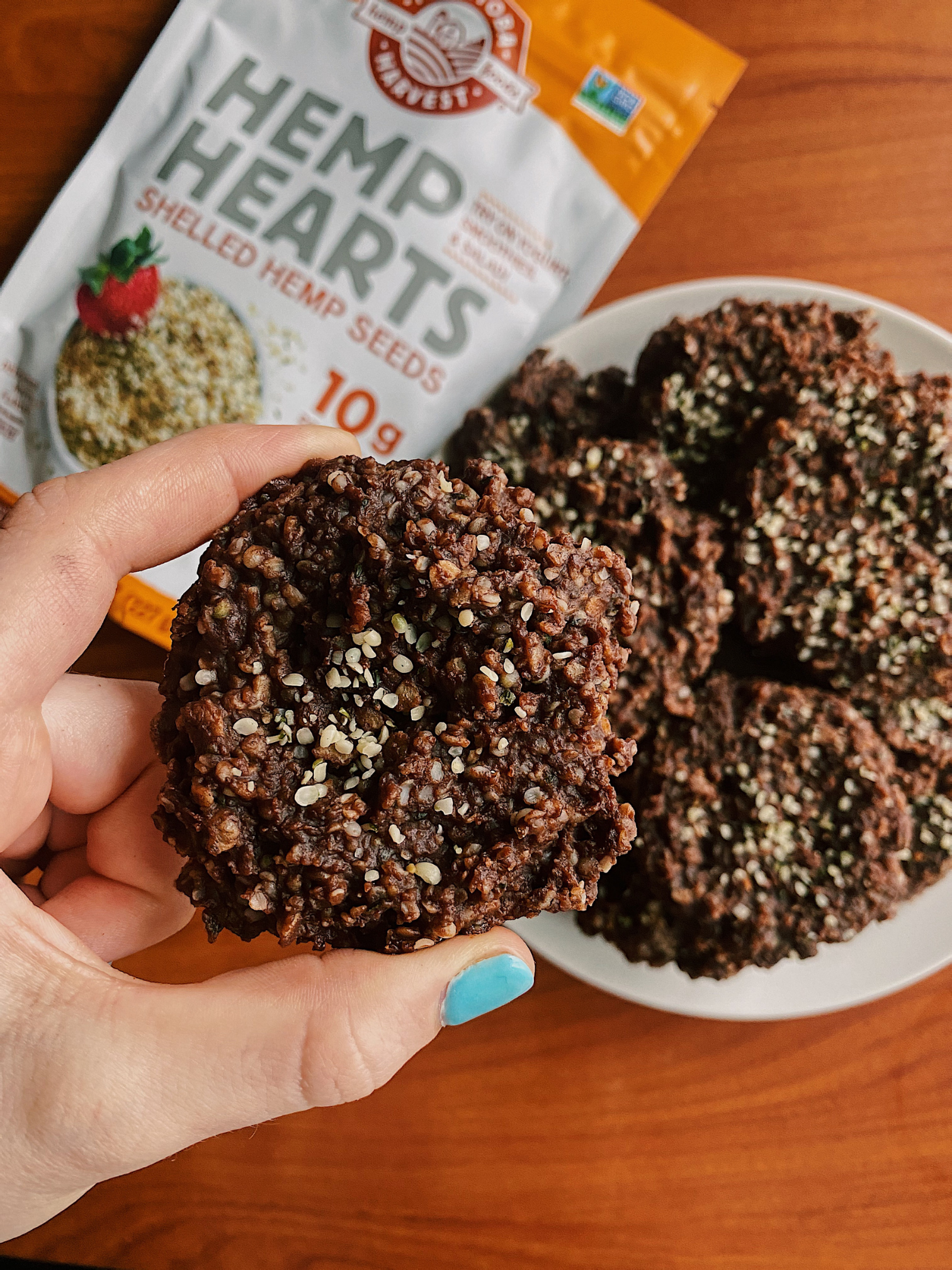 Manitoba Harvest Peanut Butter Chocolate No-Bake Cookies