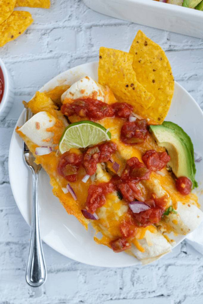 cheesy enchiladas