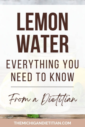Lemon water: everything you need to know