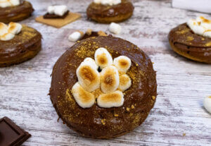 S'mores doughnut on the side