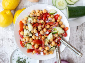 refreshing chickpea salad recipe