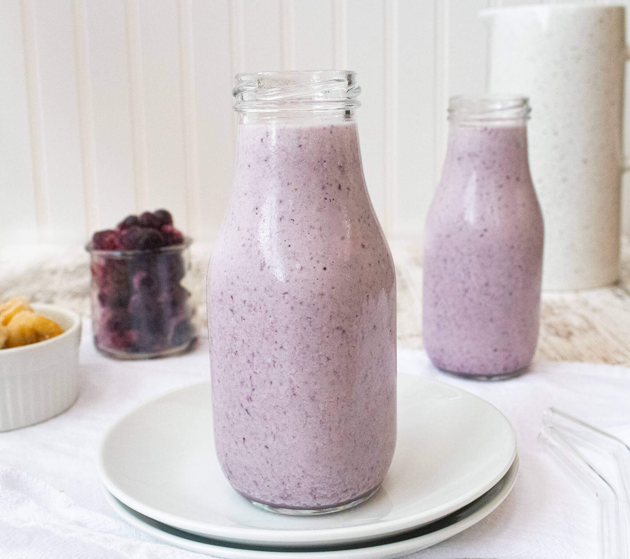 Berry protein smoothie