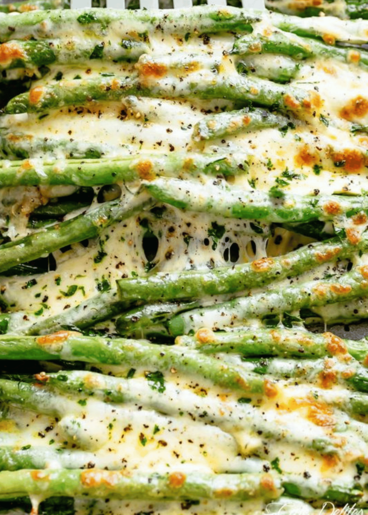 cheesy asparagus with smoked turkey side dishes