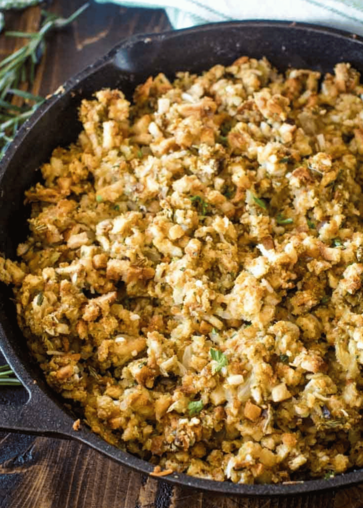 smoked stuffing to pair with smoked turkey side dishes