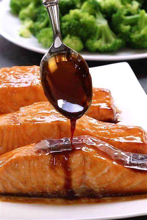 e foods: eel sauce on fish