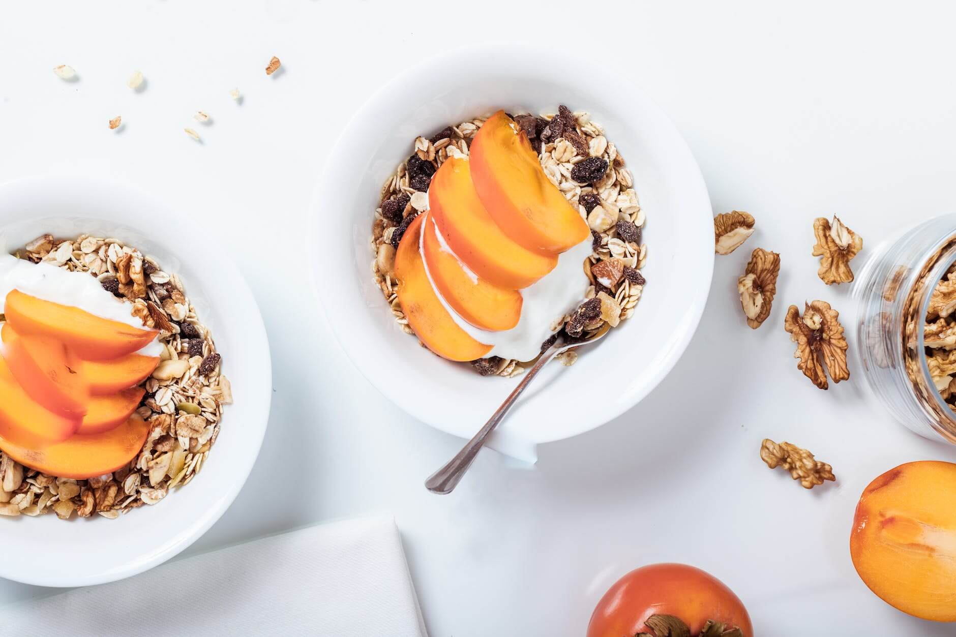 peach oatmeal