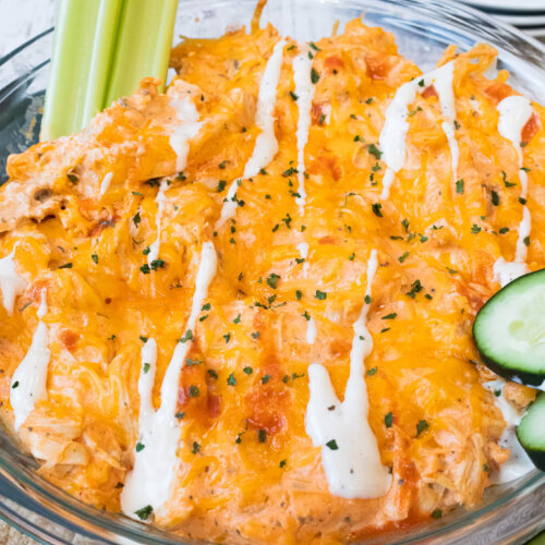 buffalo chicken dip with greek yogurt recipe