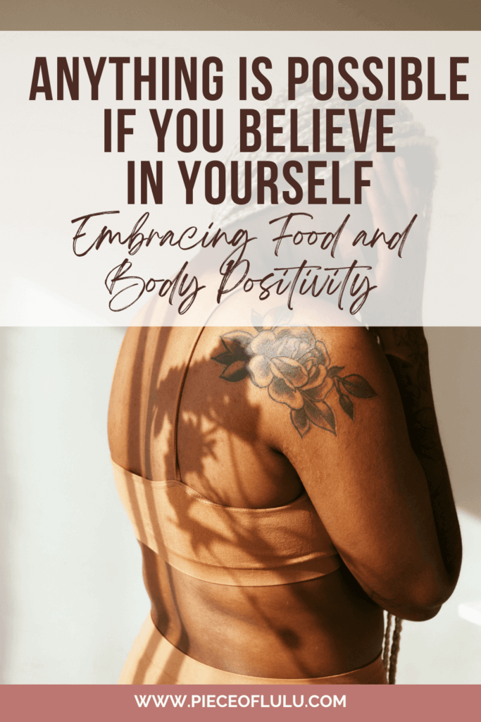 pinterest pin of Anything Is Possible If You Believe In Yourself