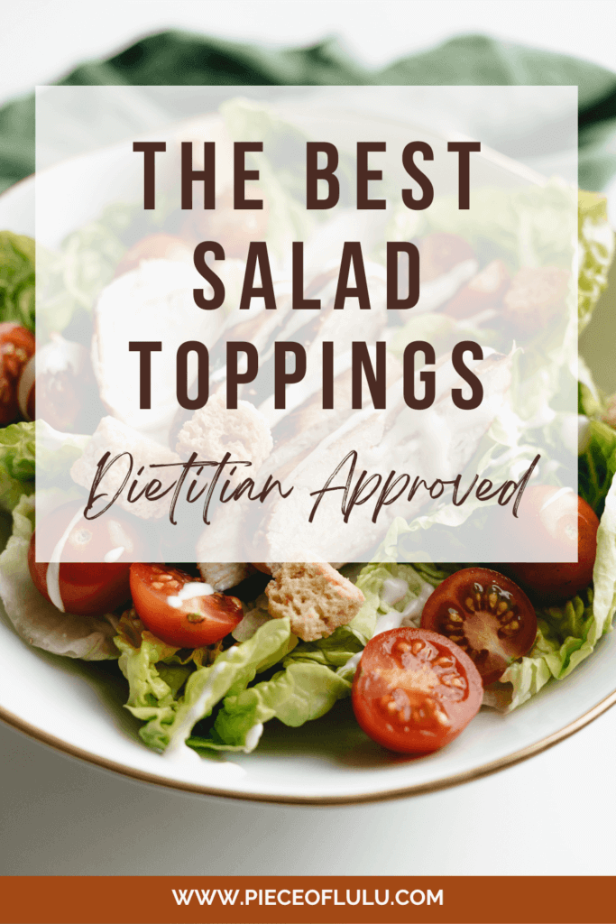 pinterest pin of the best salad dressings blog post