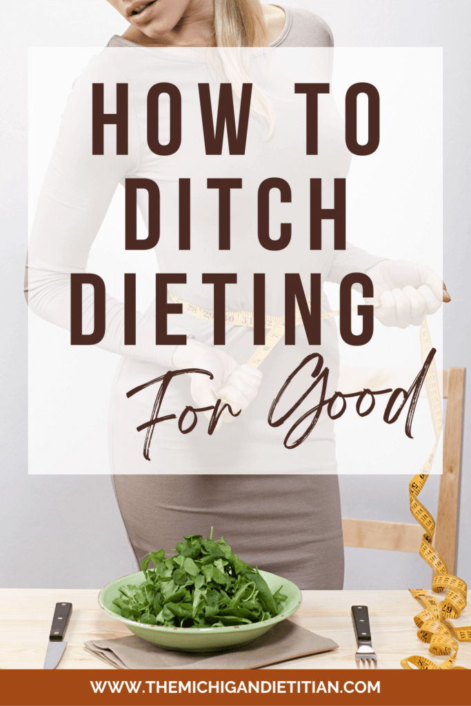 How to ditch dieting for good pinterest