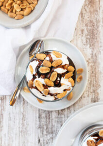 Peanut Buster Parfait with Yogurt - The Michigan Dietitian