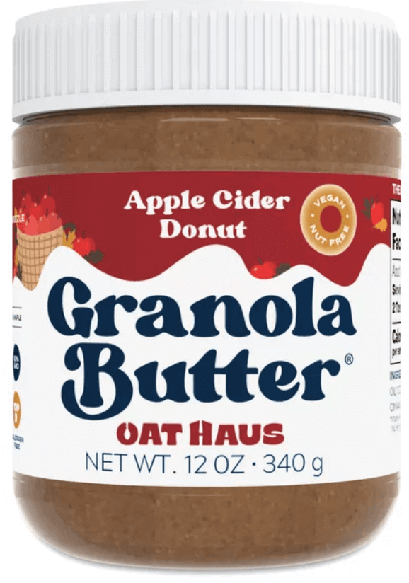 Oat Haus granola butter as an almond butter substitutes