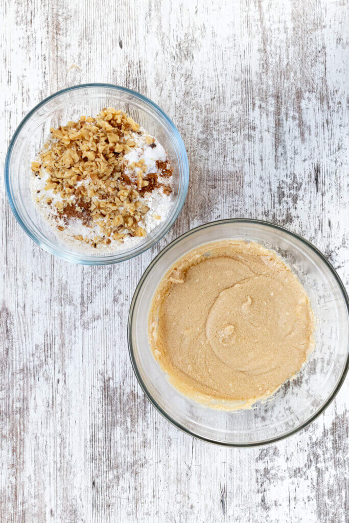 cookie dough clear bowls