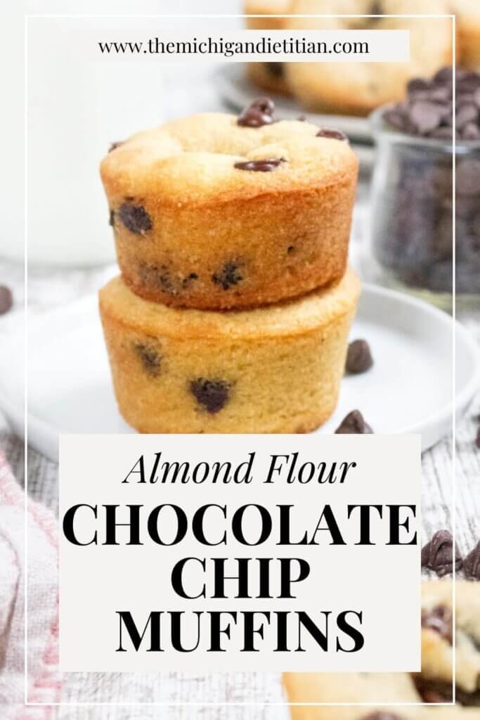 Almond Flour Chocolate Chip Muffins