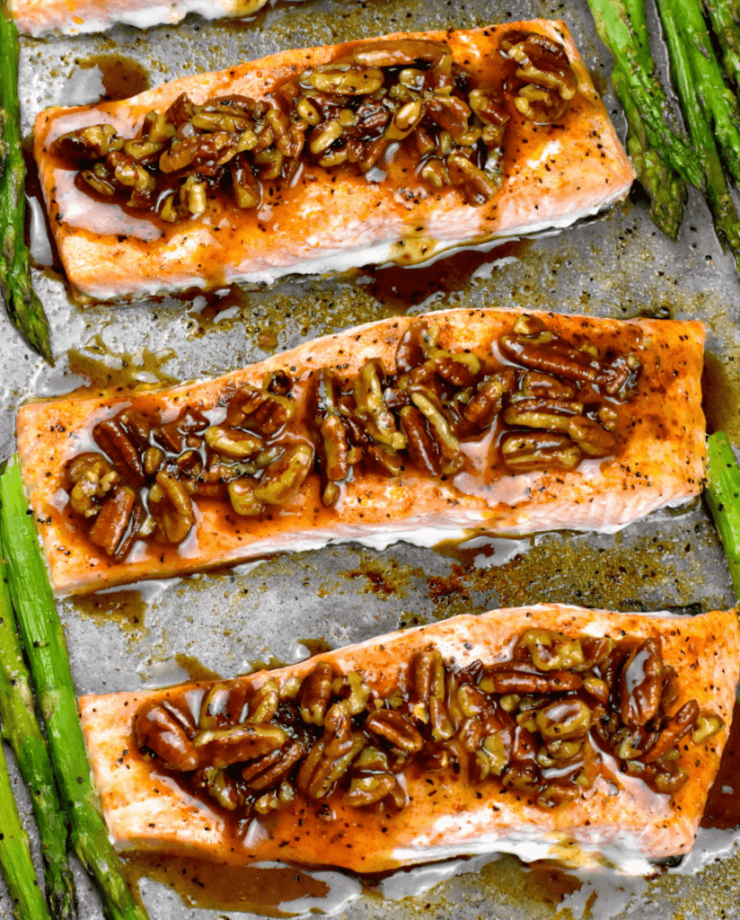 Maple pecan Salmon