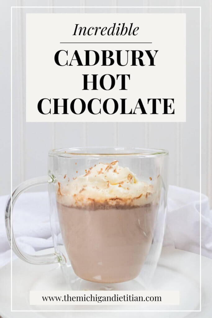 incredible Cadbury hot chocolate recipe