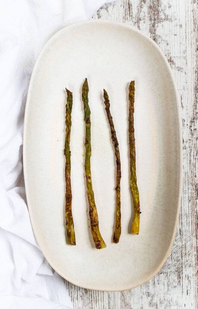 asparagus cooked in air fryer