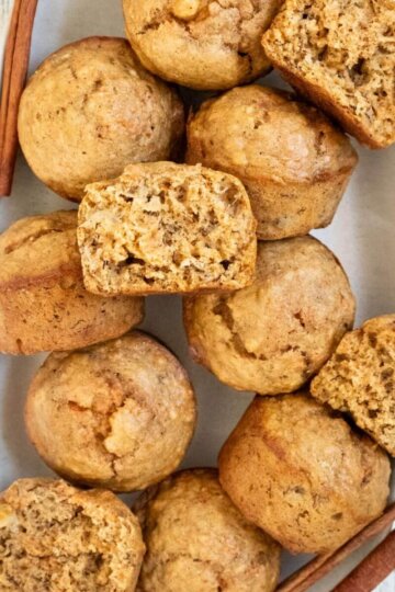 Incredibly Fluffy Carrot Banana Muffins