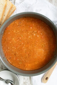 immersion blended soup