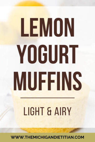 Lemon Yogurt Muffins