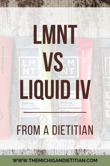LMNT vs Liquid IV electrolytes