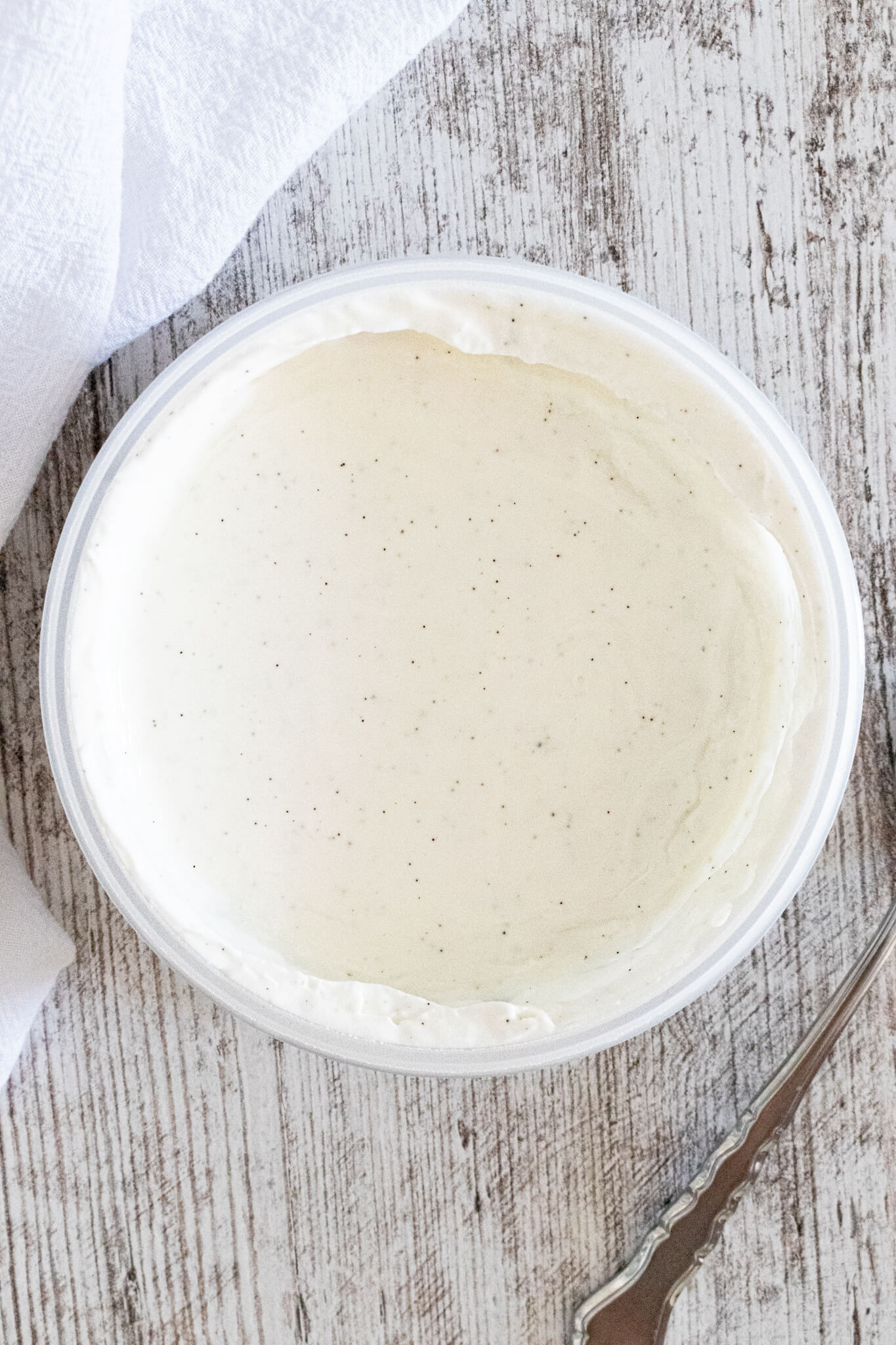 Vanilla bean Noosa yogurt