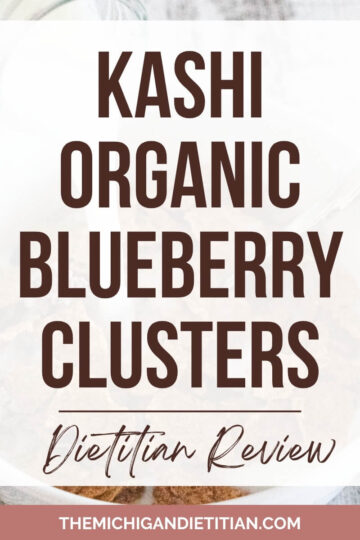 Kashi Organic Blueberry Clusters Cereal