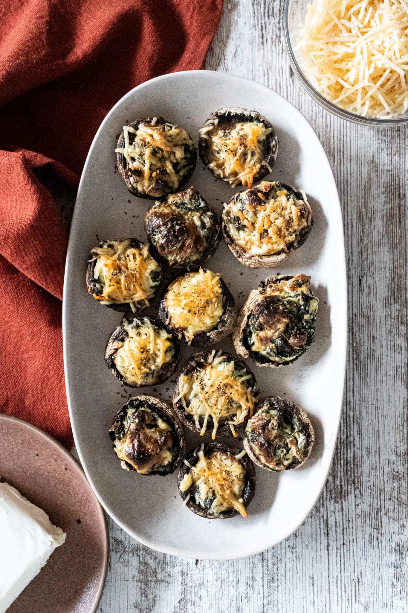 stuffed mushrooms