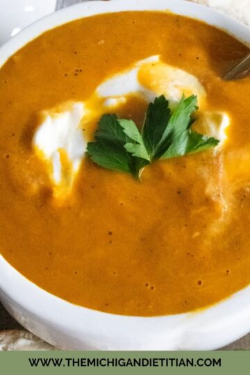 Pumpkin Carrot Soup