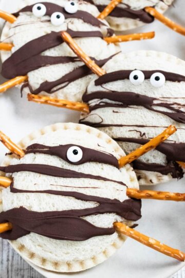 Halloween Spider Uncrustable