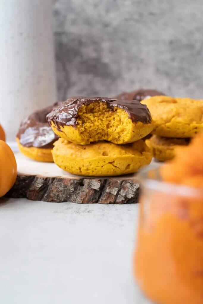 pumpkin spice doughnut