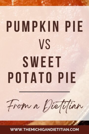 Pumpkin Pie vs sweet potato pie
