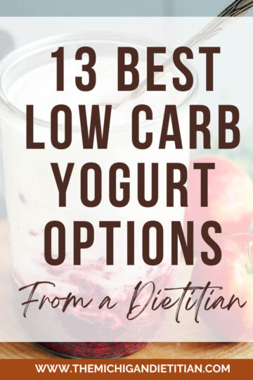 13 low carb yogurt option