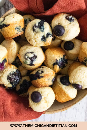 Mini Blueberry Muffins