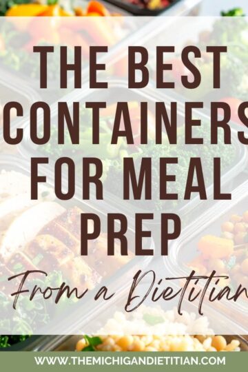 The best containers for meal prep