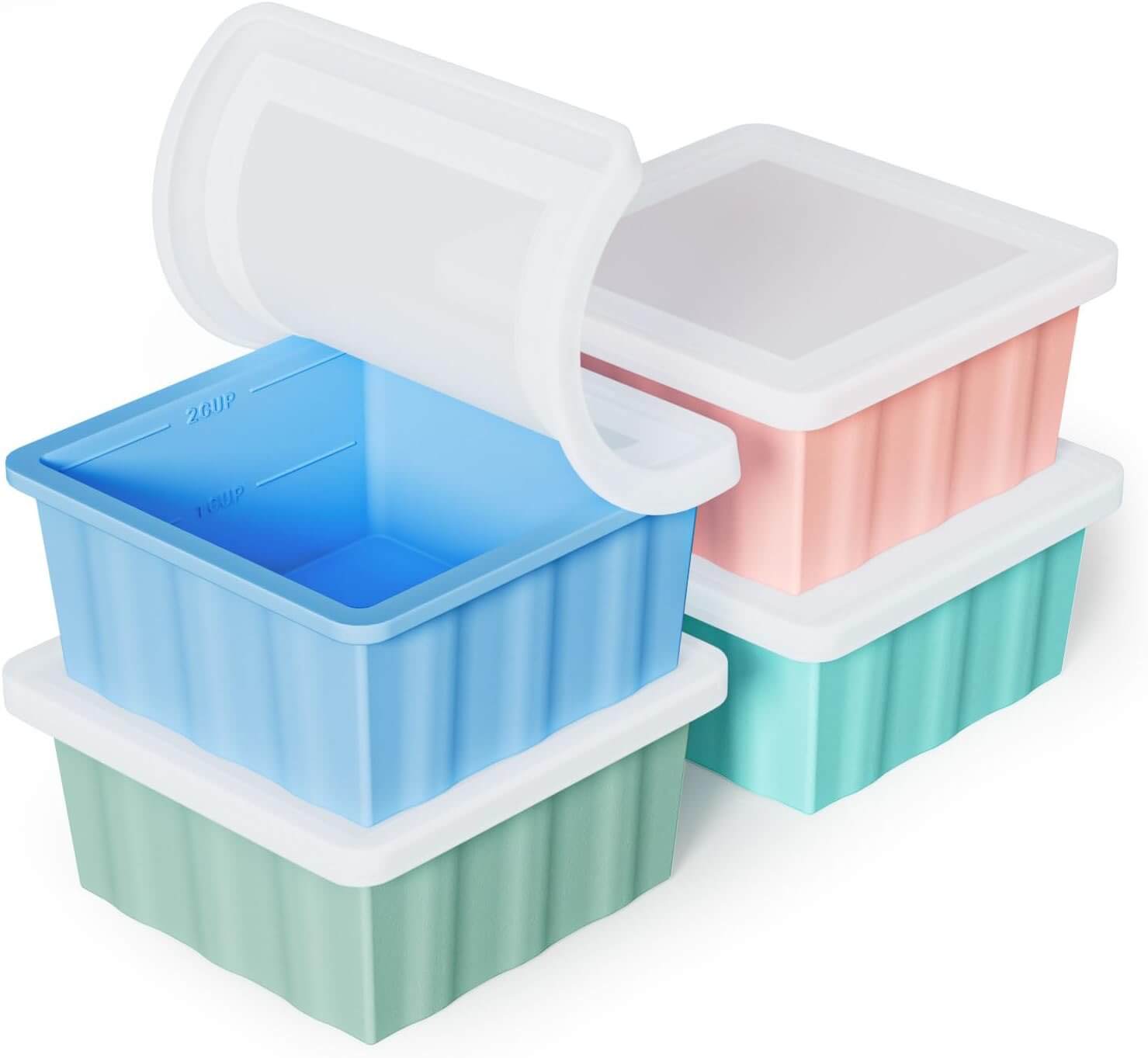 silicone containers for meal prep