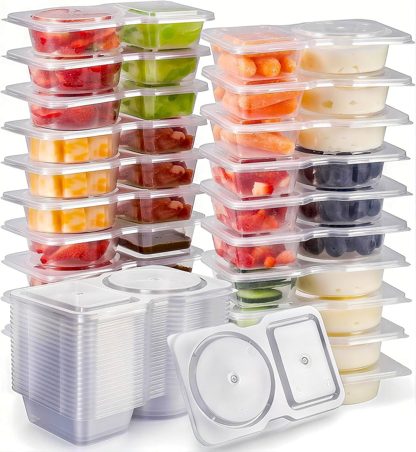 snack containers for meal prep
