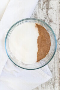 dry ingredients in medium bowl